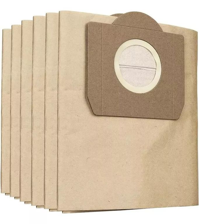 KUANGYE 5 Bolsas Papel Aspiradora Karcher Wd3-se4001-nt20