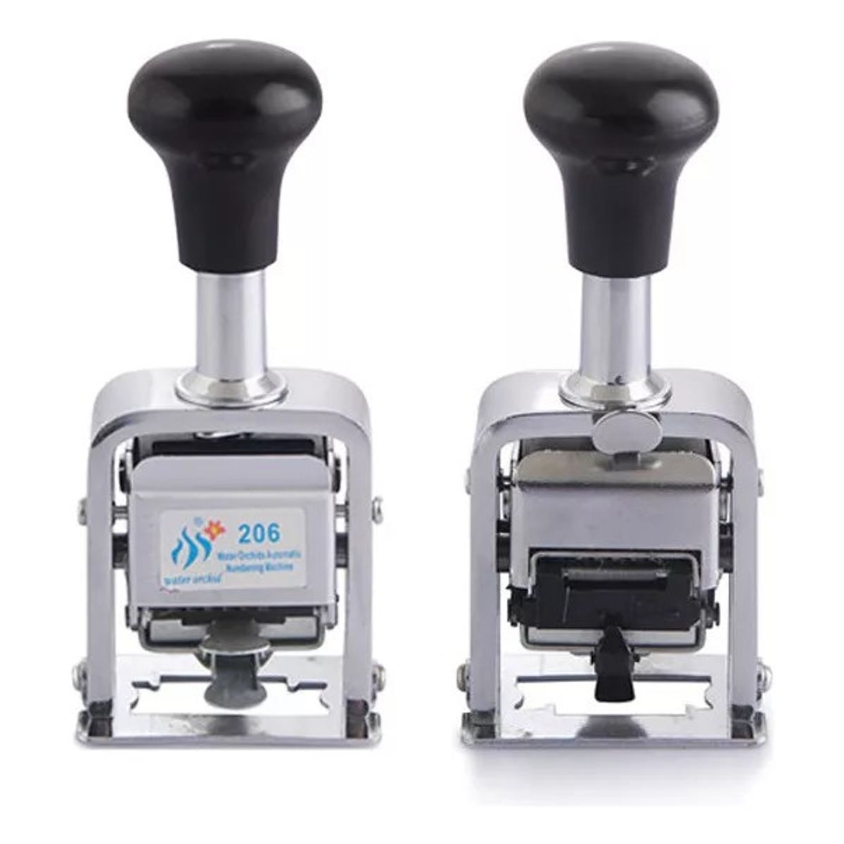 KUANGYE - Timbre Foliador Foleador Numerador Automático De 6 Digitos