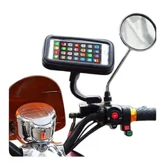 OEM - PORTA IPOD IMPERMEABLES TOUCH CON BRAZO PARA MOTO HASTA 55