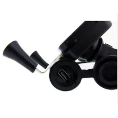 OEM - PORTA SMARTPHONE PARAMOTO CON USB DE CARGA 21AMP