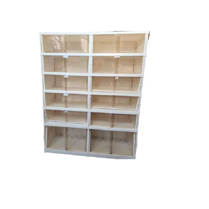 GENERICO - Caja de zapatos de cuatro filas 118x34x87- 12 NIVELES