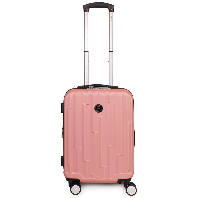 F LA MALETA DE CHILE - Maleta Flip de cabina con usb rosada F la Maleta de Chile