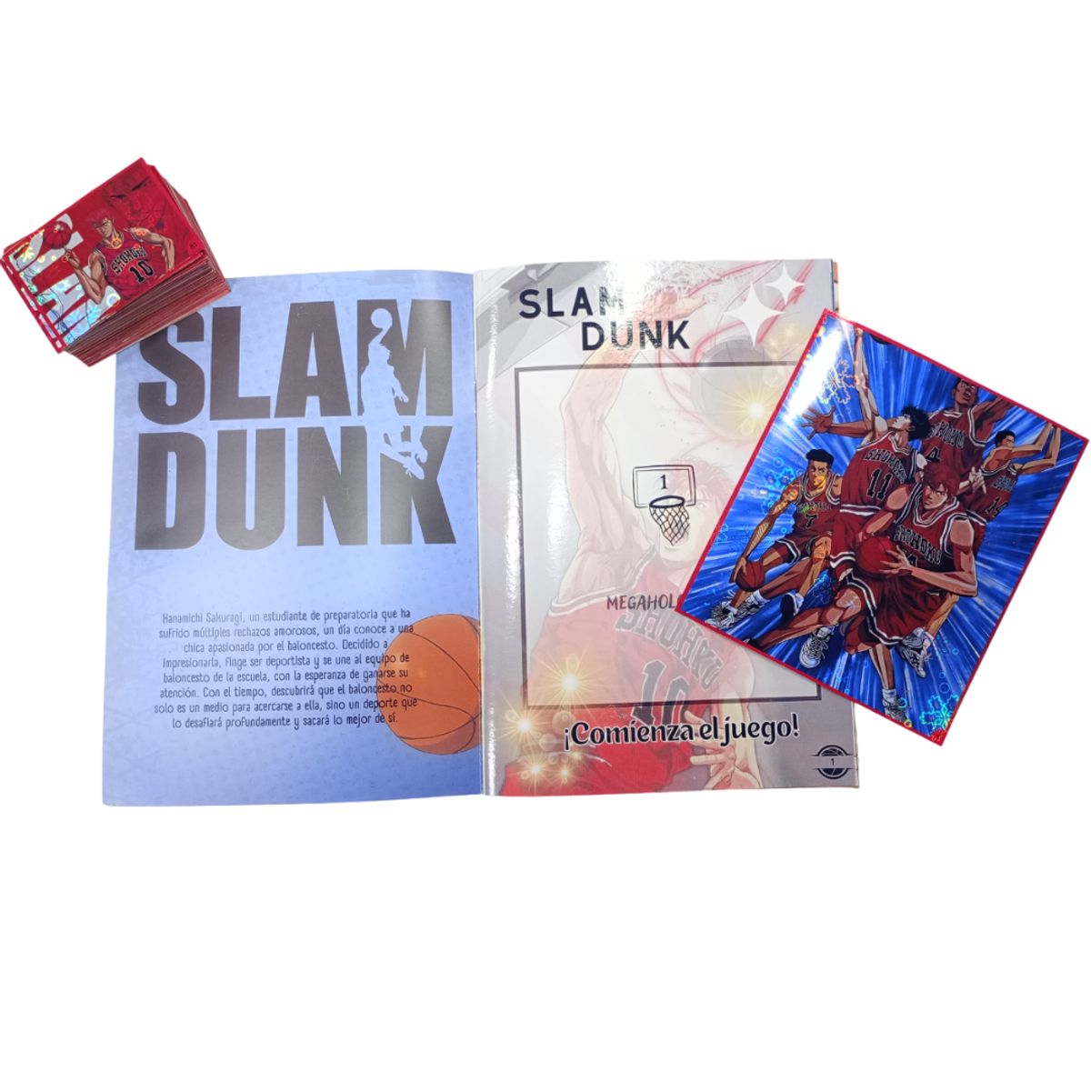 GENERICO - Mini Álbum Slam Dunk + Todas Sus Láminas A Pegar