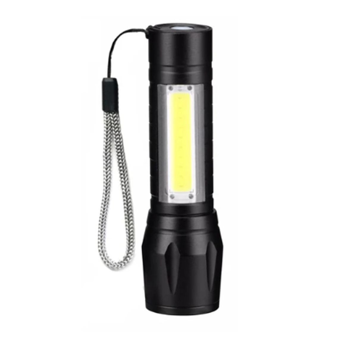 TECNOLAB - Linterna De Bolsillo Led COB + XPE y Zoom Tecnolab TL545