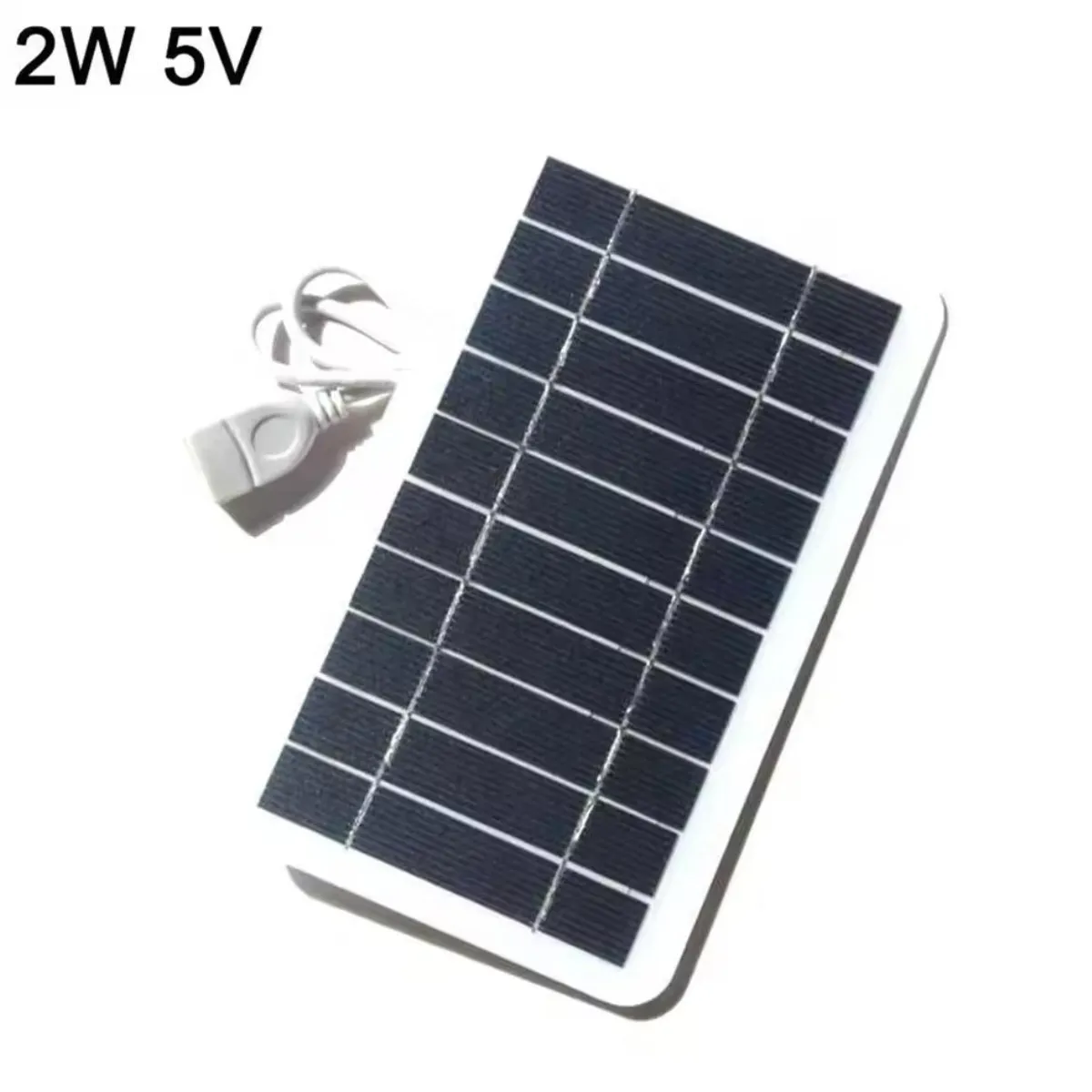 GENERICO - Cargador de Panel Solar de 5V y 400MA salida USB