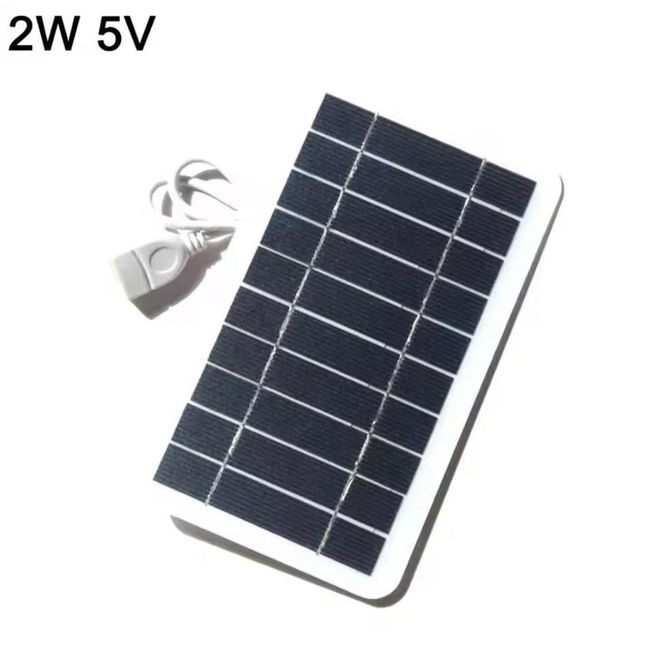 GENERICO - Cargador de Panel Solar de 5V y 400MA salida USB