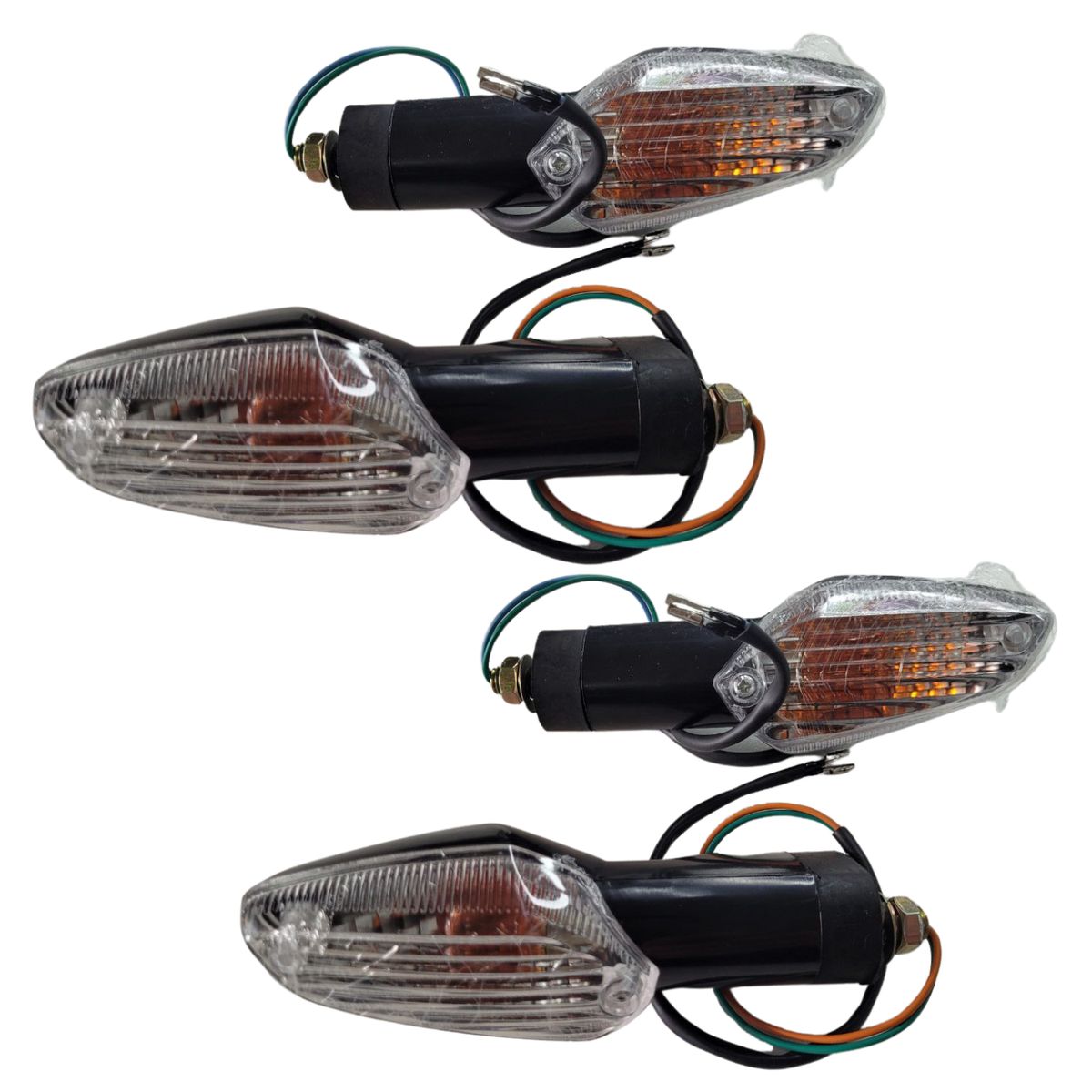 GENERICO - Señalizadores Honda Invicta Pack X4 - Negro