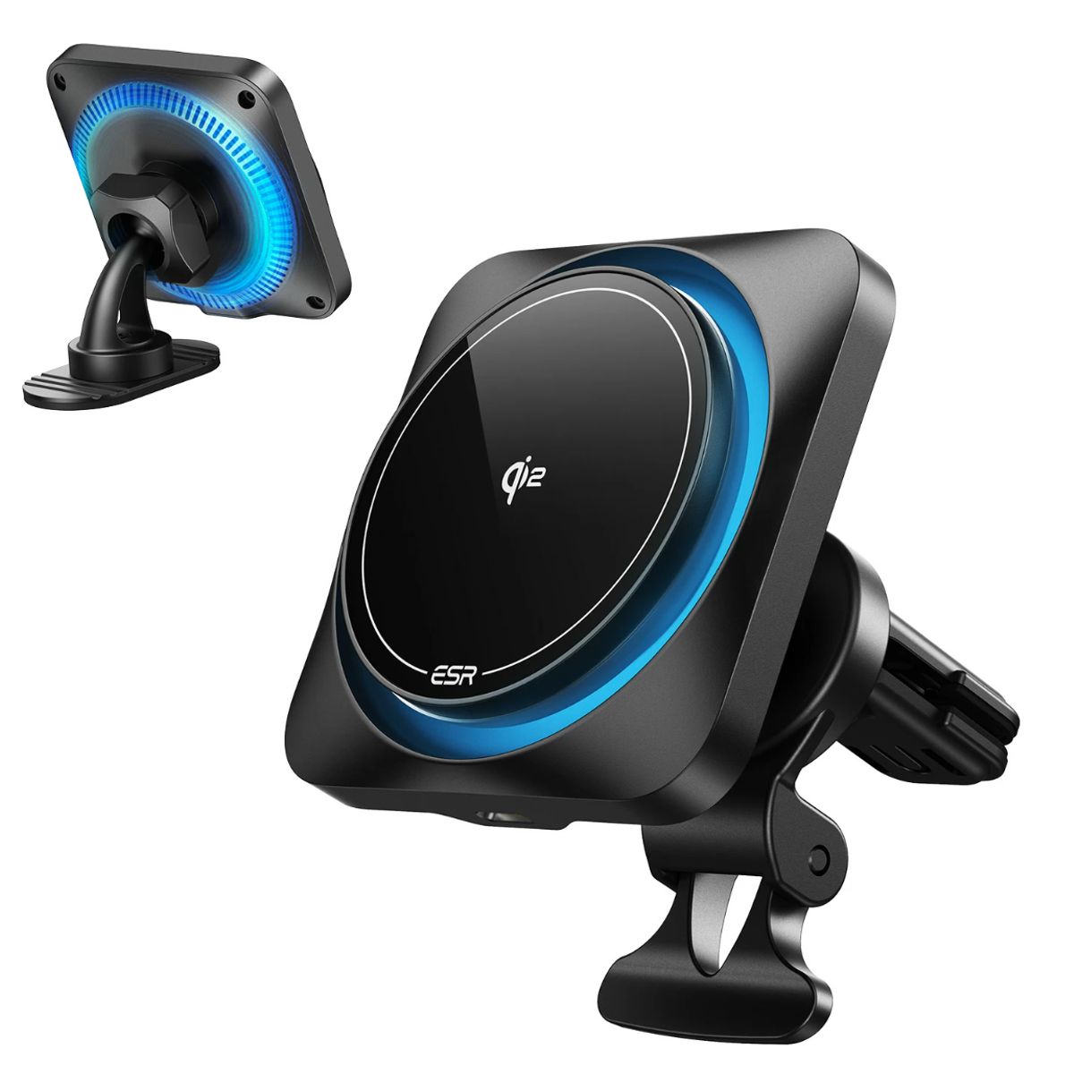 ESR - Soporte Celular Auto Esr Qi2 Cryoboost Magnético Para iPhone