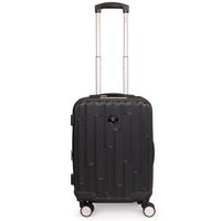 Maleta Flip de cabina con usb negra