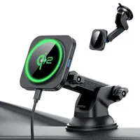 Soporte Celular Auto Qi2 Dashboard Magnético Para iPhone