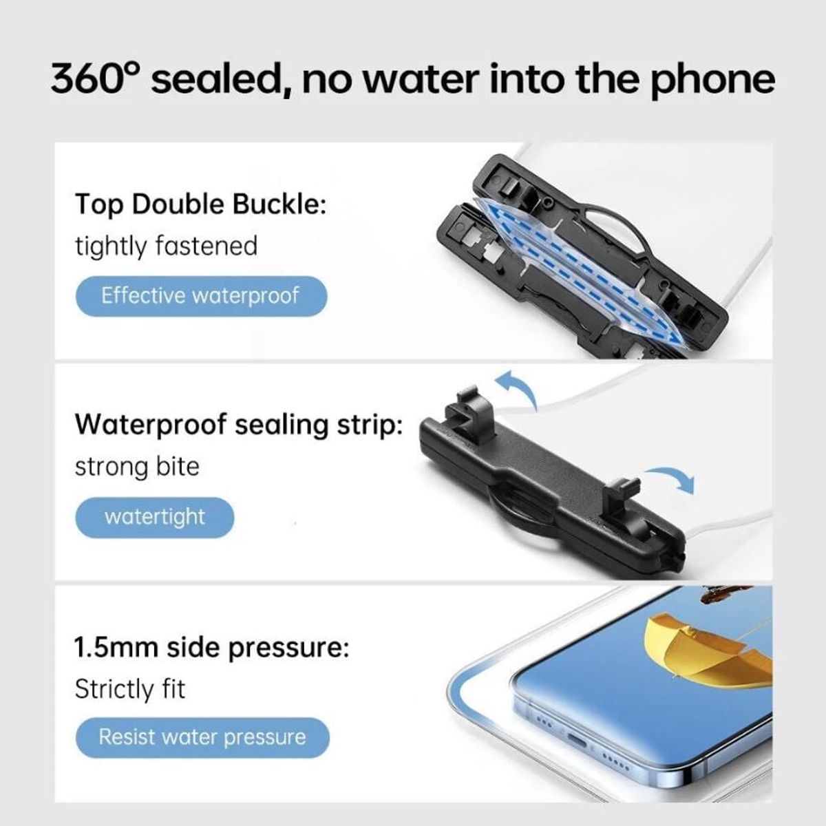 ESR - Funda Sumergible ESR Para teléfono Waterproof Pouch