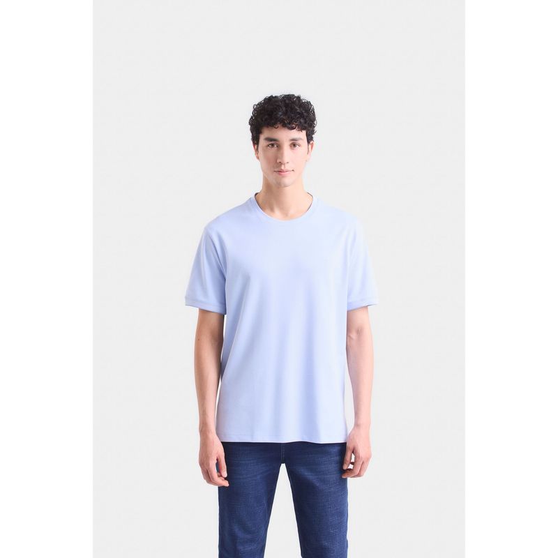 VELEZ - Vélez Polera Micropima Arizona Hombre Semi Ajustada Azul