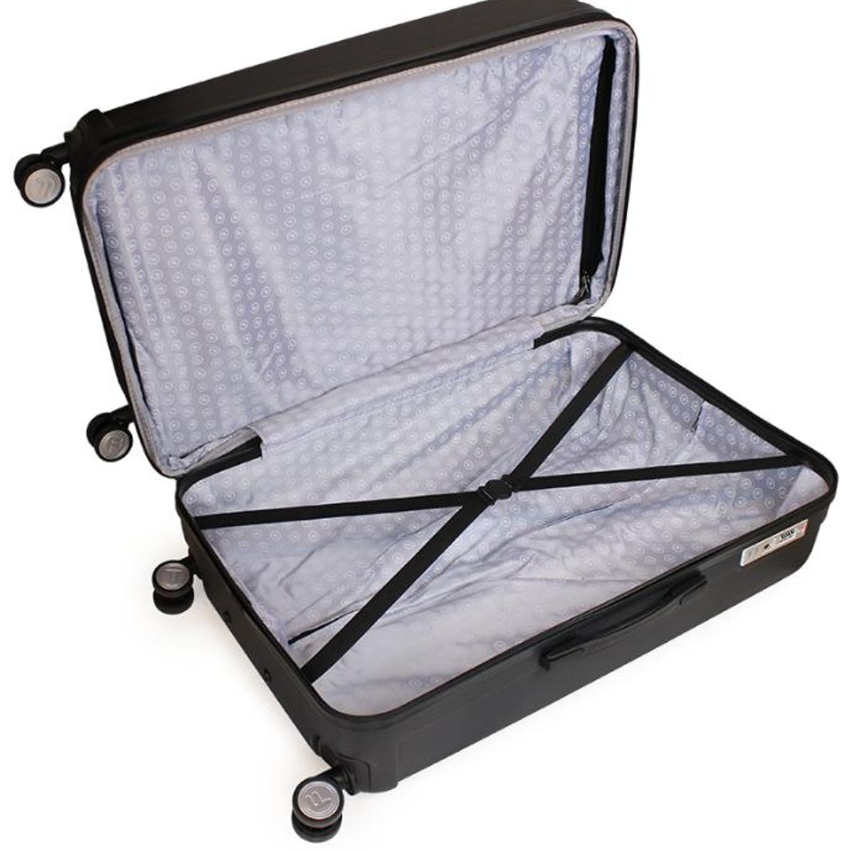 F LA MALETA DE CHILE - Pack 2 Maletas Flip S+M negra F la Maleta de Chile