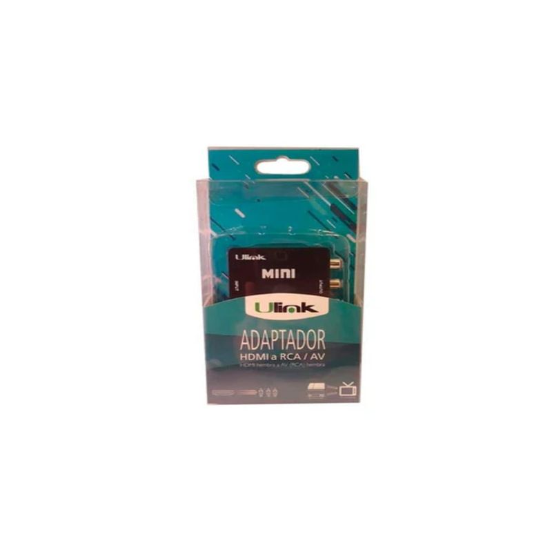 ULINK - ADAPTADOR HDMI A RCA AV ULINK UL-HRCA