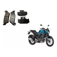 GENERICO - Pastillas delanteras y traseras Yamaha Fz25