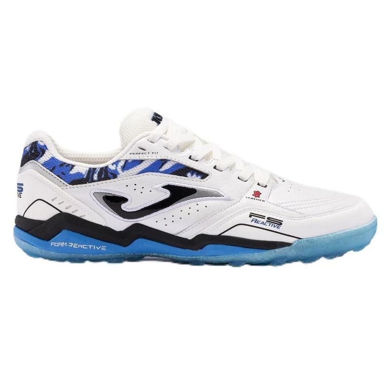 JOMA - Zapatilla Fútbol Turf Hombre Reactive Blanco Joma