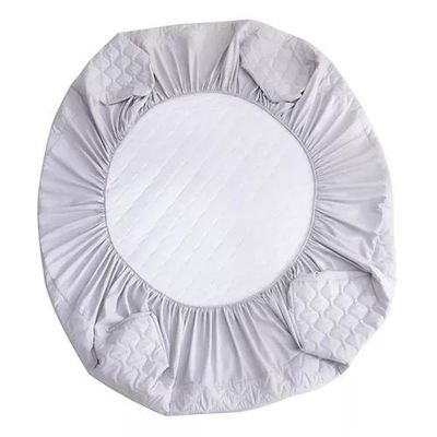 Imagen 2 del producto Cubrecolchon. 2 Plazas Acolchado + 2 Fundas Para Almohada Color Blanco 100% Impermeable