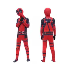 GENERICO - Disfraz Dead pool para niño talla 6