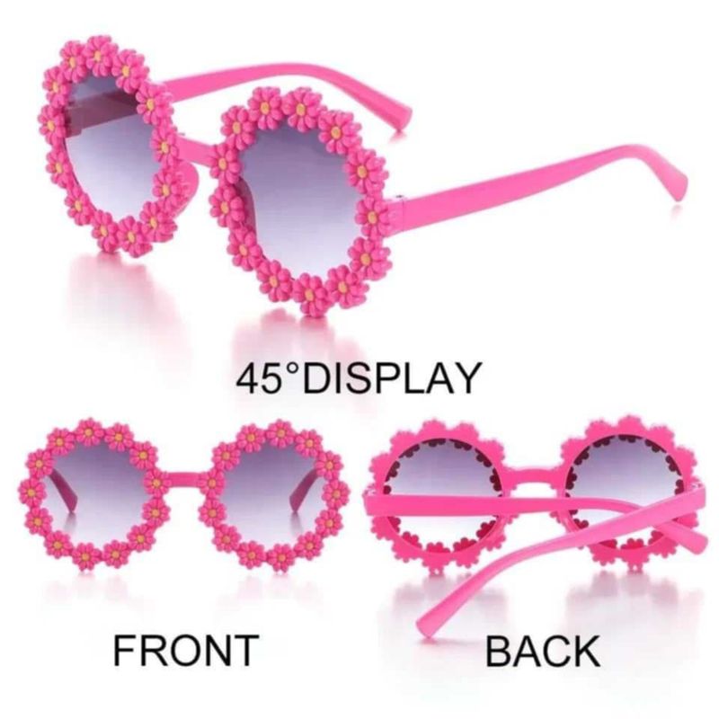 GENERICO - Gafas de sol para bebe y niña 1 año a 6 años