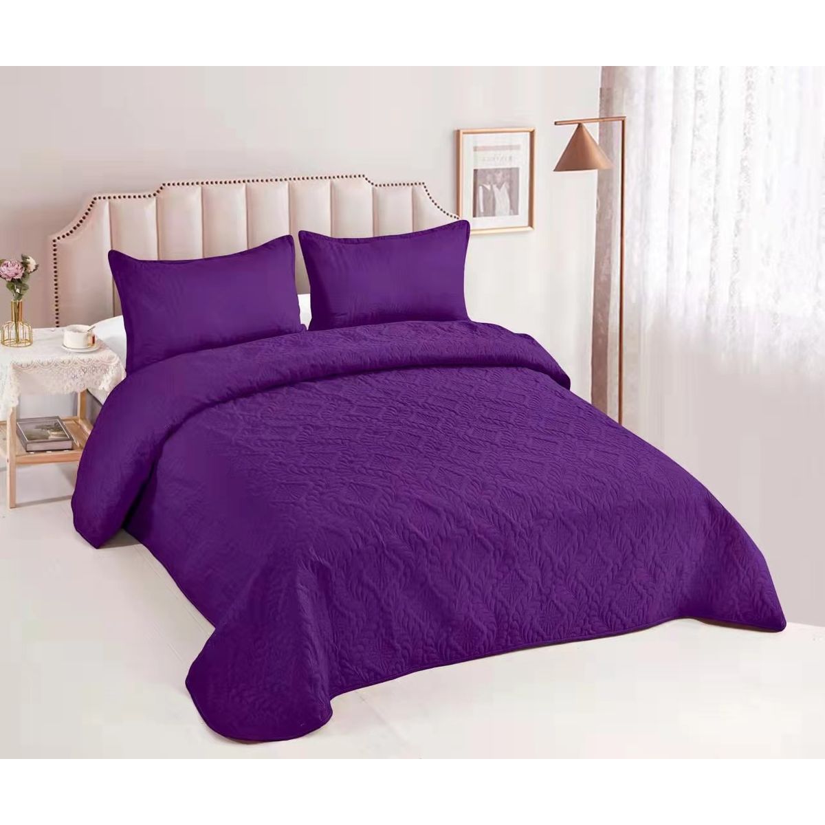 GENERICO - Cubrecamas  quilt verano 1.5plazas 180x230