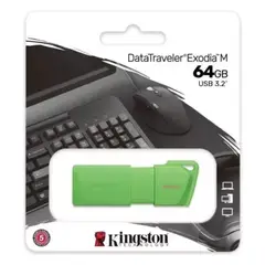 KINGSTON - Pendrive Dtxm Exodia M 64GB Usb 3.2 Verde
