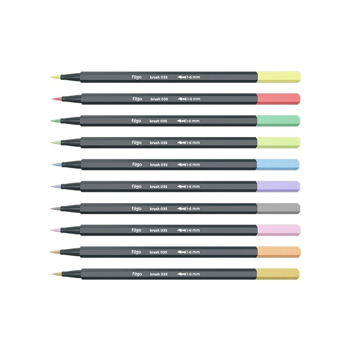 FILGO - Marcadores Filgo punta pincel brush 035 pastel