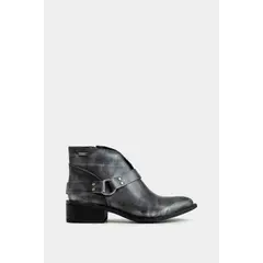 VELEZ - Vélez Botines Texanos Azúcar Cuero Brush Off Para Mujer Gris