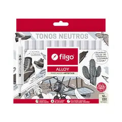 FILGO - Marcadores artísticos alloy Neutros
