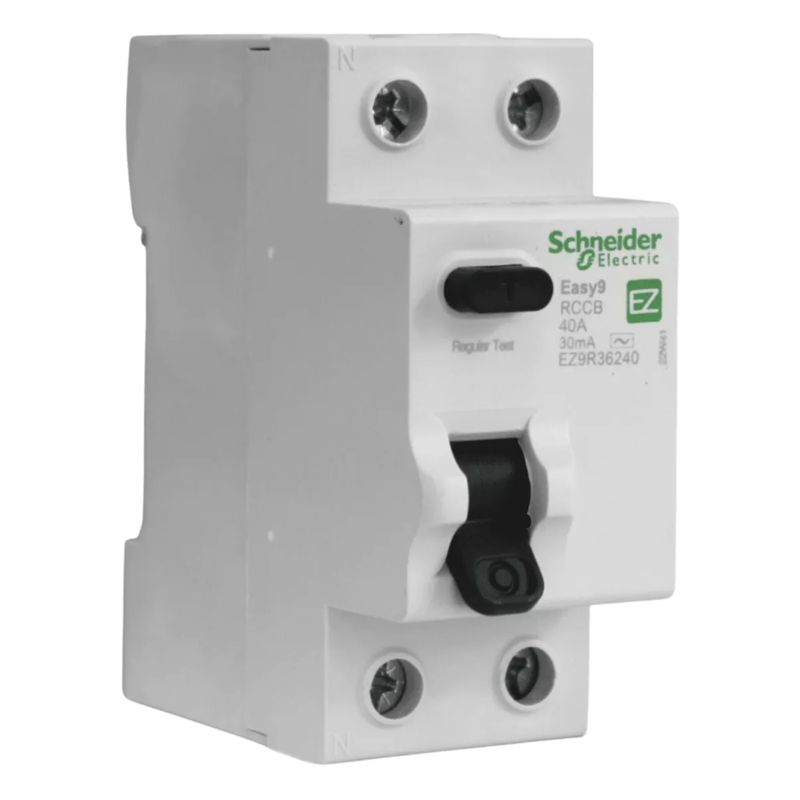 SCHNEIDER ELECTRIC - INTERRUPTOR DIFERENCIAL EASY9 2P 40A TIPO AC 30MA Schneider Electric