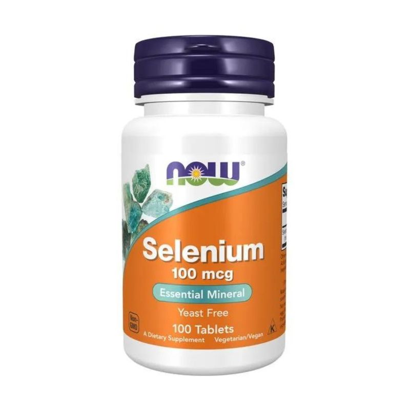 NOW - Now Foods Selenium 100 mcg 100 tabletas
