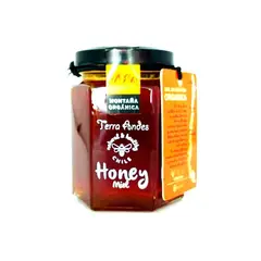 GENERICO - Miel De Montaña Orgánica 240 Grs 100% Pura De Abeja