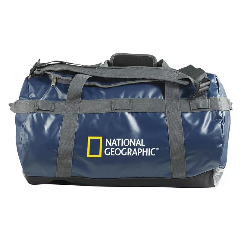 NATIONAL GEOGRAPHIC - Bolso Mochila Viaje Duffel 50 Lts Azul National Geographic