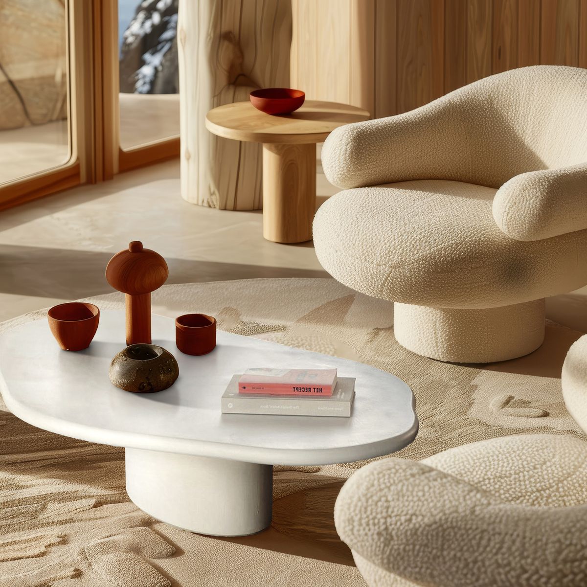 FORM DESIGN - Mesa de Centro Apolo Blanco Form