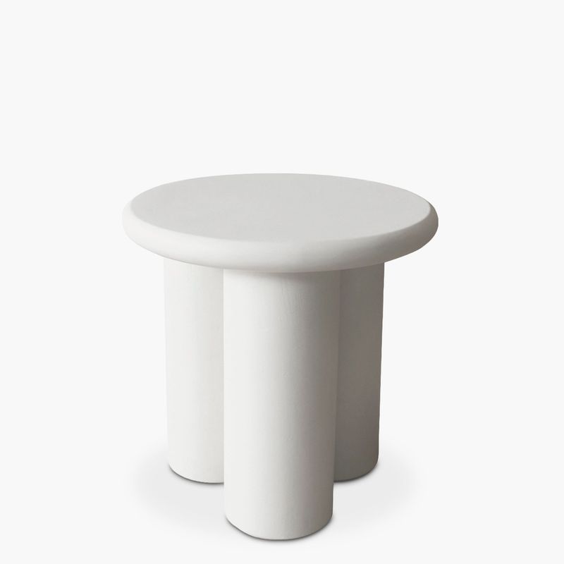 FORM DESIGN - Mesa Lateral Atenas Blanco Form