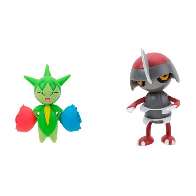 Imagen 2 del producto Figuras Pokemon Roselia + Rawniard