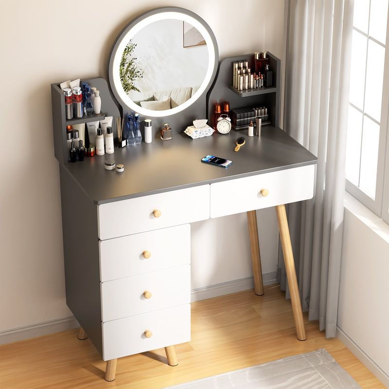 HALMAN - Espejo Smart Integrado Cómoda 80cm