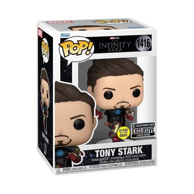 Imagen 2 del producto Pop Marvel Tony Stark 1416 Glow Exclusivo (Iron man)