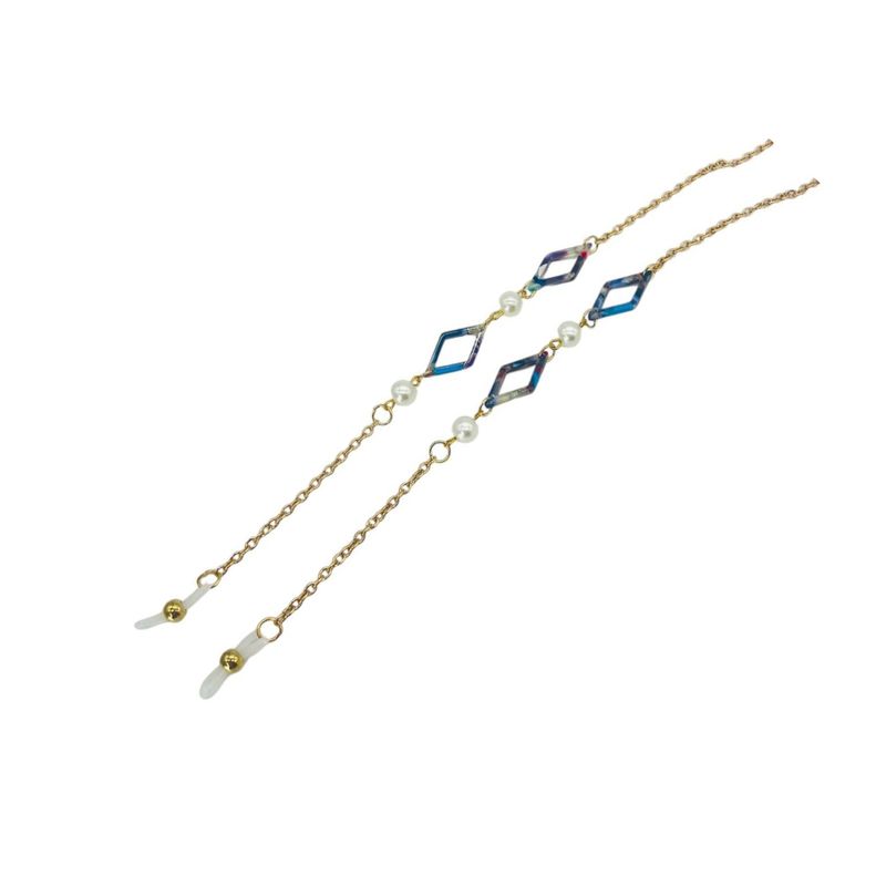 GENERICO - Cadena strap sujetador para lentes azul