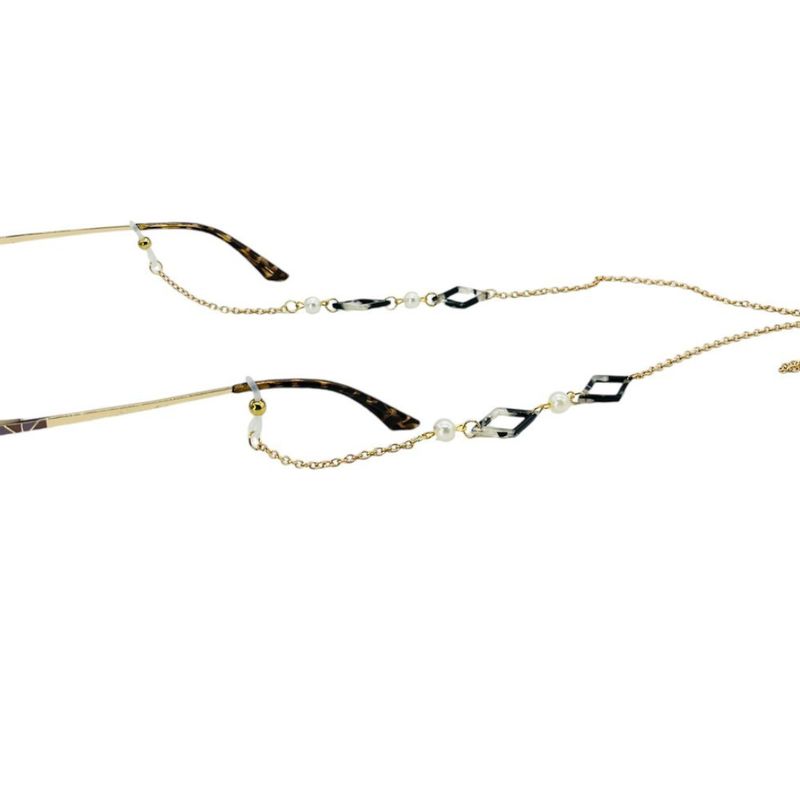 GENERICO - Cadena strap sujetador para lentes negro