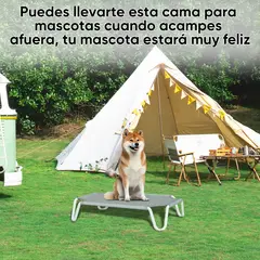 AIZO - Talla M Cama Elevada Altura Para Mascota Perro Gato M