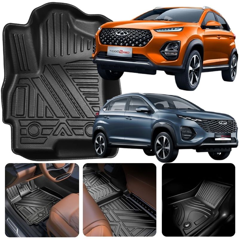 3D - Pisos Chery Tiggo 2/2pro y Max 2017 al 2025 Calce Perfecto