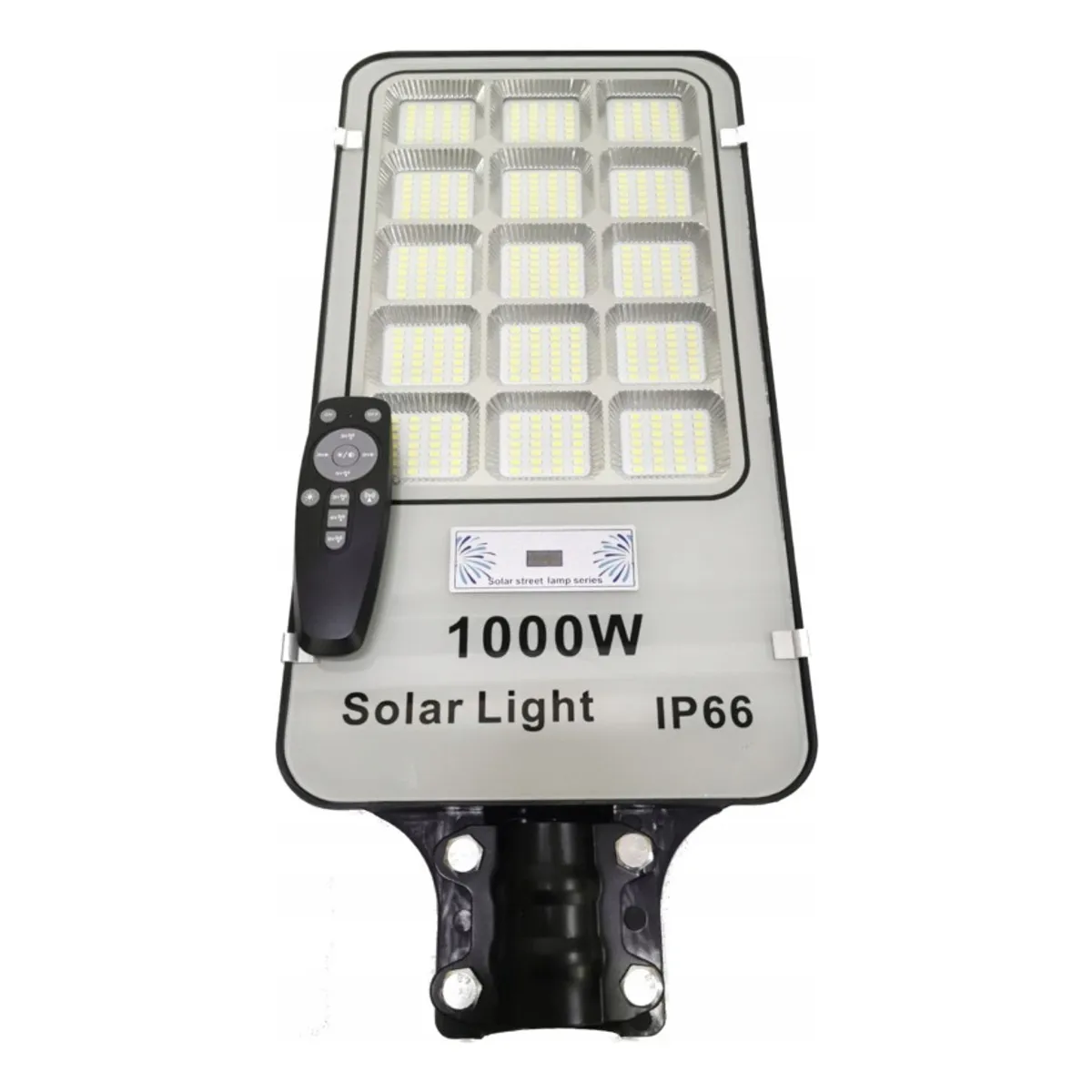 GENERICO - Luminaria Solar 1000w Para Pared Exteriores