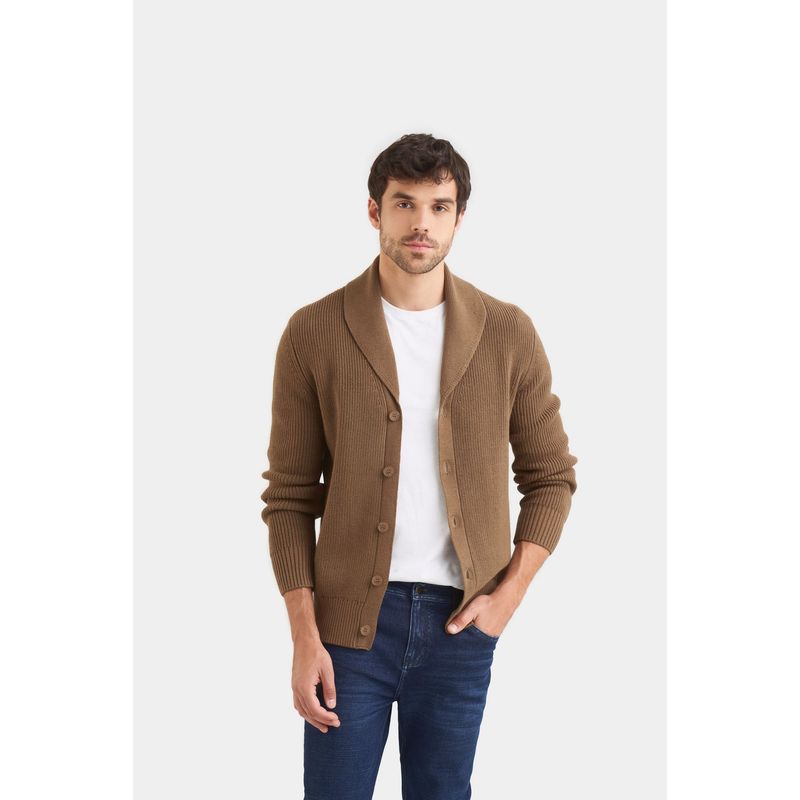 VELEZ - Vélez Sweater Helios Tejido Para Hombre Oversized Verde Oliva