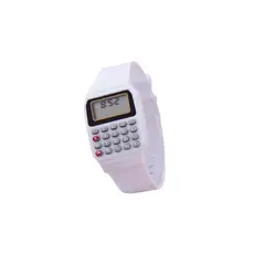 GENERICO - Reloj Calculadora Niños Color Blanco