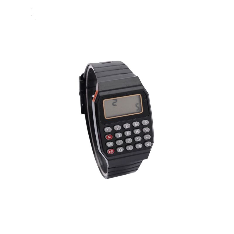 GENERICO - Reloj Calculadora Niños Color Negro