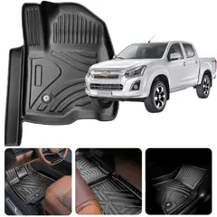 3D - Pisos Chevrolet D-Max 2018 al 2025 Calce Perfecto