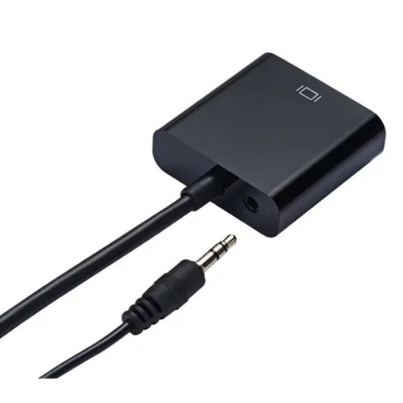 GENERICO - Cable Convertidor Adaptador Hd 1080p Hdmi A Vga Hembra