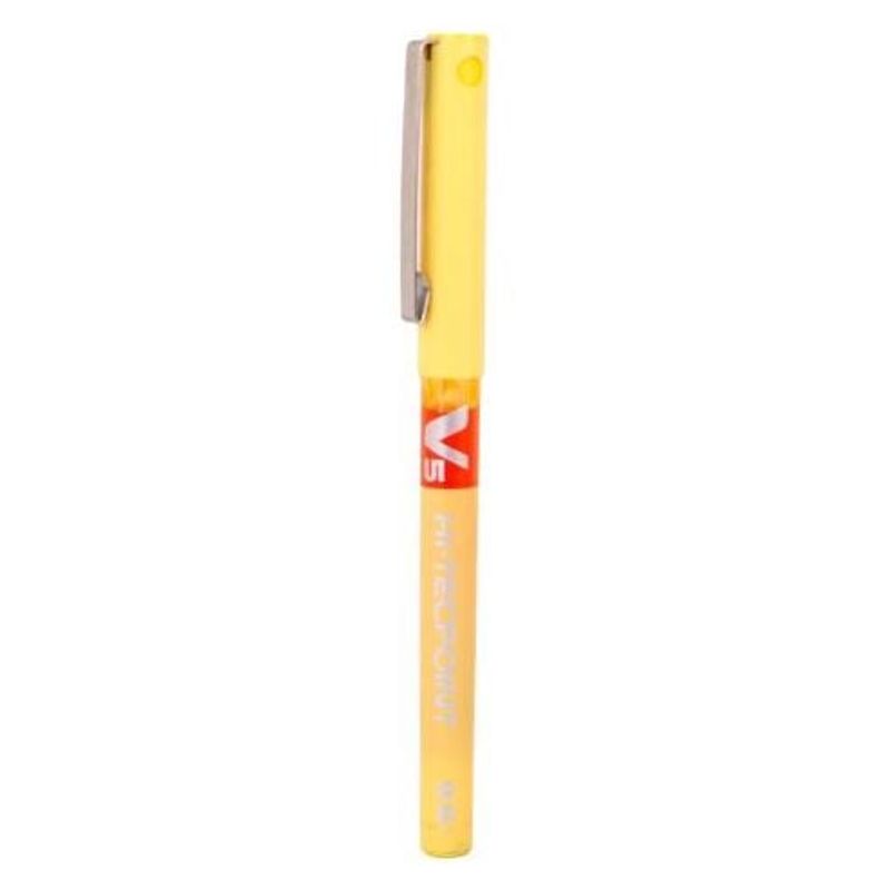 PILOT - Lápices V5 Hi-tecpoint Pilot COLOR AMARILLO