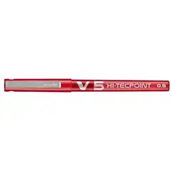 PILOT - Lápices V5 Hi-tecpoint COLOR ROJO