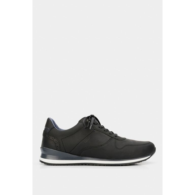 Velez Zapatilla Tenis Casual Cooper De Cuero Vintage Negro Negro 39